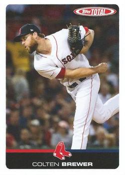 2019 Topps Total #499 Colten Brewer Front