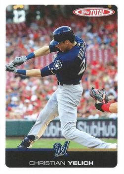 2019 Topps Total #501 Christian Yelich Front