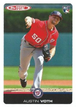 2019 Topps Total #536 Austin Voth Front