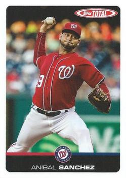 2019 Topps Total #673 Anibal Sanchez Front