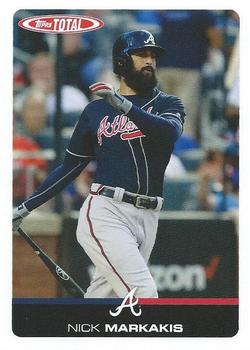 2019 Topps Total #686 Nick Markakis Front