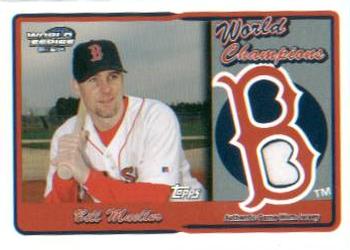 2005 Topps - World Champions Red Sox Relics #RSR-BM2 Bill Mueller Front