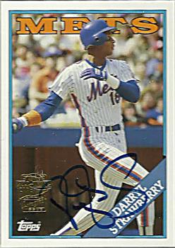 2005 Topps All-Time Fan Favorites - Autographs #FFA-DS Darryl Strawberry Front
