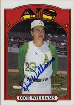 2005 Topps All-Time Fan Favorites - Autographs #FFA-DWI Dick Williams Front