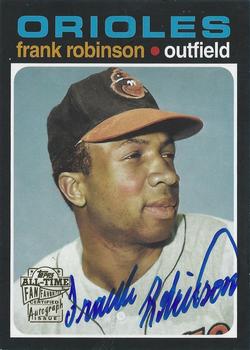 2005 Topps All-Time Fan Favorites - Autographs #FFA-FR Frank Robinson Front
