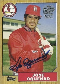 2005 Topps All-Time Fan Favorites - Autographs #FFA-JOQ Jose Oquendo Front