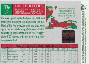 2005 Topps All-Time Fan Favorites - Autographs #FFA-JP Joe Pignatano Back