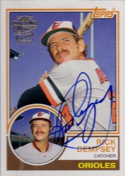 2005 Topps All-Time Fan Favorites - Autographs #FFA-RD Rick Dempsey Front