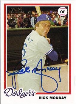 2005 Topps All-Time Fan Favorites - Autographs #FFA-RM Rick Monday Front