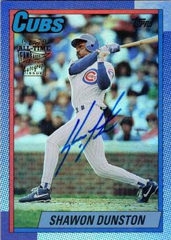 2005 Topps All-Time Fan Favorites - Autographs #FFA-SD Shawon Dunston Front