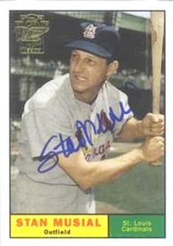 2005 Topps All-Time Fan Favorites - Autographs #FFA-SM Stan Musial Front