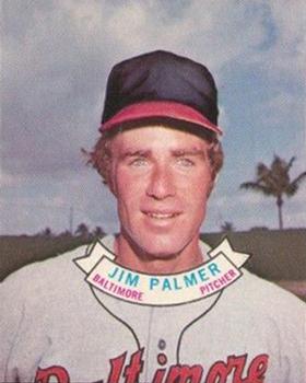 1972 Topps Candy Lids Test - Proofs #NNO Jim Palmer Front