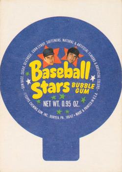 1973 Topps Candy Lids - Proofs #NNO Dick Allen Back