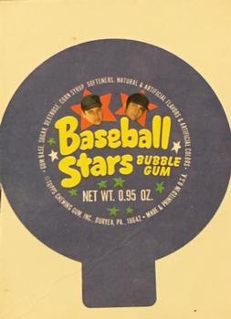 1973 Topps Candy Lids - Proofs #NNO Dusty Baker Back