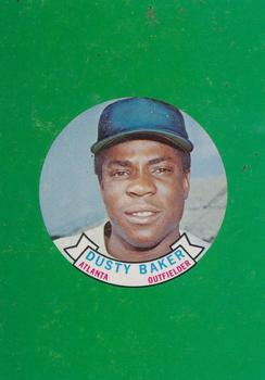 1973 Topps Candy Lids - Proofs #NNO Dusty Baker Front