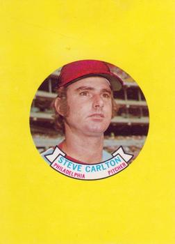1973 Topps Candy Lids - Proofs #NNO Steve Carlton Front