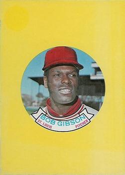 1973 Topps Candy Lids - Proofs #NNO Bob Gibson Front