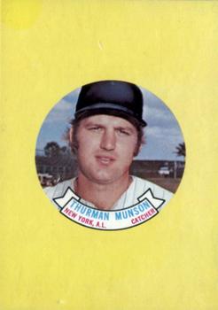 1973 Topps Candy Lids - Proofs #NNO Thurman Munson Front