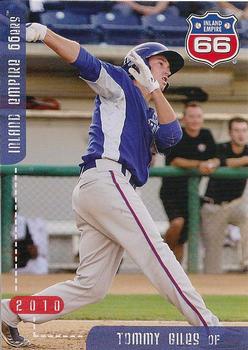 2010 Grandstand Inland Empire 66ers #NNO Tommy Giles Front