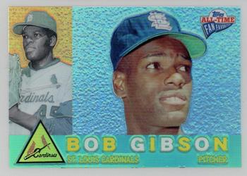 2005 Topps All-Time Fan Favorites - Refractors #39 Bob Gibson Front