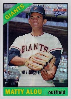 2005 Topps All-Time Fan Favorites - Refractors #41 Matty Alou Front