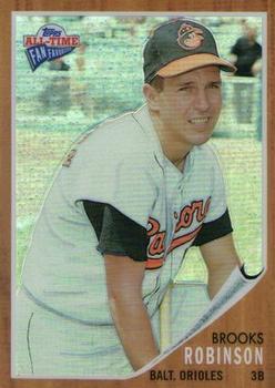 2005 Topps All-Time Fan Favorites - Refractors #89 Brooks Robinson Front