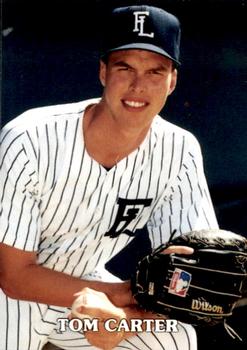 1992 Fort Lauderdale Yankees #4 Tom Carter Front