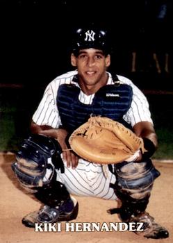 1992 Fort Lauderdale Yankees #18 Kiki Hernandez Front