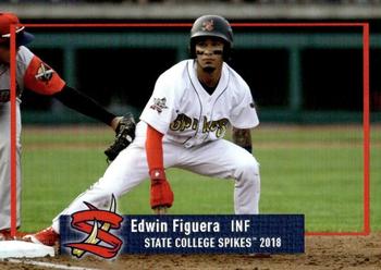 2018 Grandstand State College Spikes #NNO Edwin Figuera Front