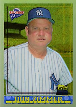2005 Topps All-Time Fan Favorites - Refractors Gold #57 Don Zimmer Front