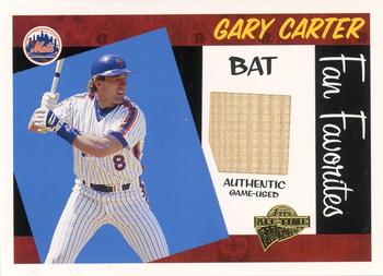 2005 Topps All-Time Fan Favorites - Relics #FFR-GC Gary Carter Front
