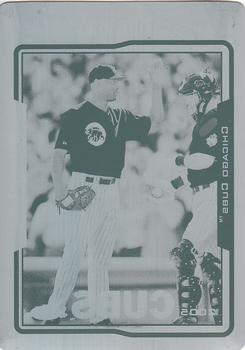 2005 Topps Chrome - Printing Plates Cyan #307 LaTroy Hawkins Front