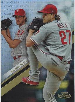 2019 Topps Gold Label #51 Aaron Nola Front