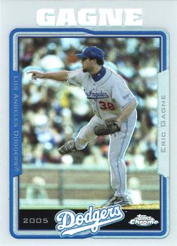 2005 Topps Chrome - Refractors #87 Eric Gagne Front