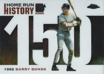 2005 Topps Chrome Updates & Highlights - Barry Bonds Home Run History #BB150 Barry Bonds Front