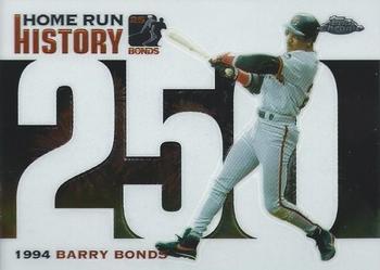2005 Topps Chrome Updates & Highlights - Barry Bonds Home Run History #BB250 Barry Bonds Front