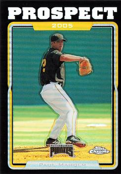 2005 Topps Chrome Updates & Highlights - Black Refractors #UH96 Paul Maholm Front