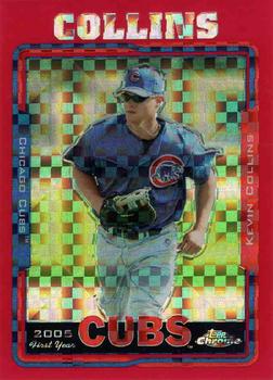 2005 Topps Chrome Updates & Highlights - Red X-Fractors #UH141 Kevin Collins Front