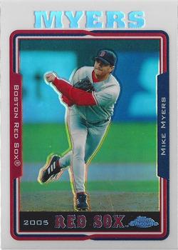2005 Topps Chrome Updates & Highlights - Refractors #UH75 Mike Myers Front
