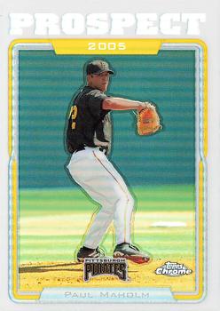 2005 Topps Chrome Updates & Highlights - Refractors #UH96 Paul Maholm Front