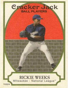 2005 Topps Cracker Jack - Mini Red #179 Rickie Weeks Front