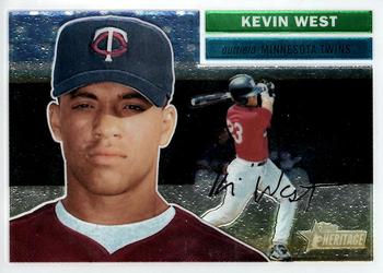 2005 Topps Heritage - Chrome #THC83 Kevin West Front
