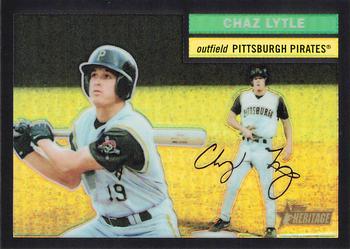 2005 Topps Heritage - Chrome Black Refractors #THC84 Chaz Lytle Front