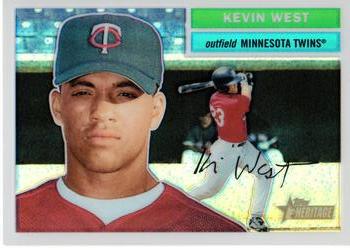 2005 Topps Heritage - Chrome Refractors #THC83 Kevin West Front