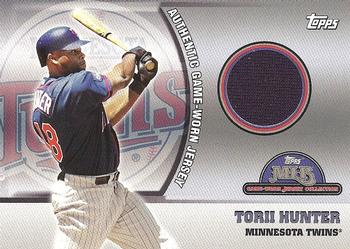 2005 Topps Opening Day - MLB Game-Worn Jersey Collection #39 Torii Hunter Front