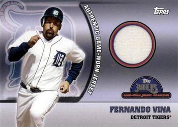 2005 Topps Opening Day - MLB Game-Worn Jersey Collection #46 Fernando Vina Front
