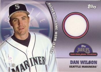 2005 Topps Opening Day - MLB Game-Worn Jersey Collection #47 Dan Wilson Front