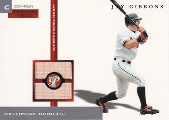 2005 Topps Pristine - Personal Pieces Common Relics #PPC-JGI Jay Gibbons Front
