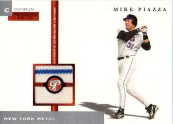 2005 Topps Pristine - Personal Pieces Common Relics #PPC-MP Mike Piazza Front