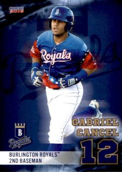 2016 Choice Burlington Royals #5 Gabriel Cancel Front